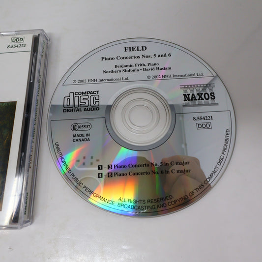 John Field CD Piano Concertos #5-6 Benjamin Frith/Northern Sinfonia/David Haslam