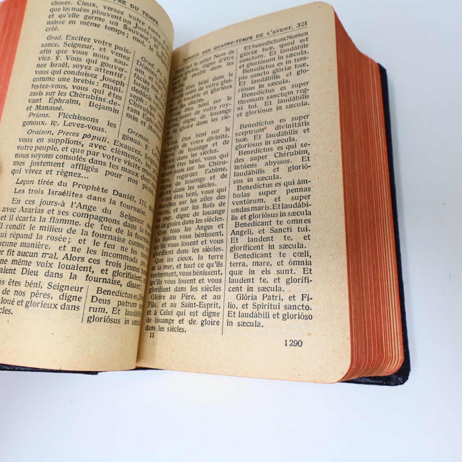 1922 Paroissien Romain Missel Vespéral Expliqué Proost Religion Français Latin