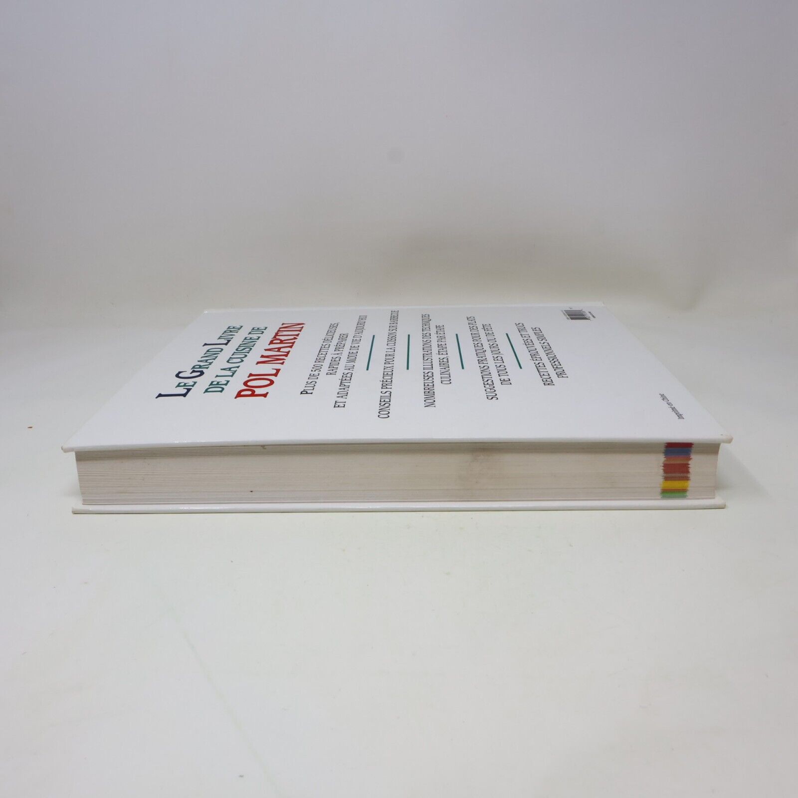 1987 Le Grand Livre de la Cuisine de Pol Martin Recettes Français Brimar HC 80s