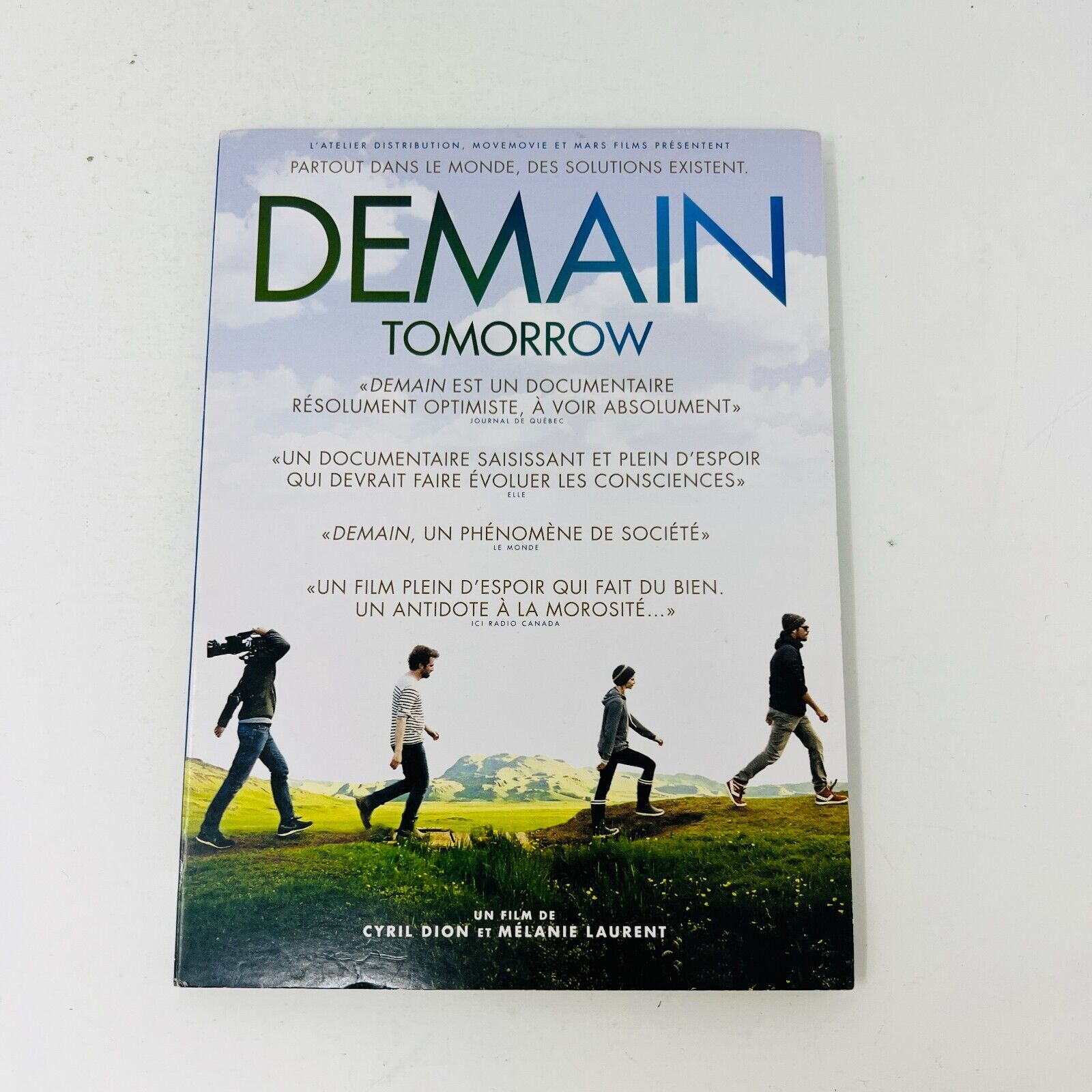 Demain (Tomorrow) DVD Film de Cyril Dion/Mélanie Laurent NTSC Testé Documentaire