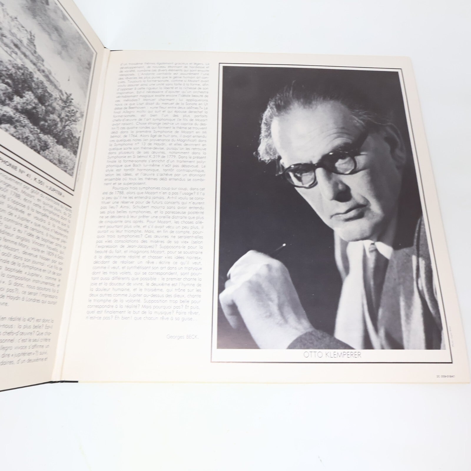 Otto Klemperer Philharmonia Orchestra Mozart Symphonies 40-41 Record C 059-01847