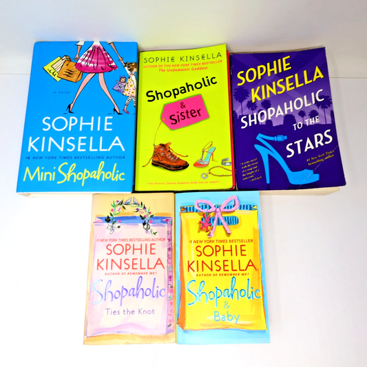 Shopaholic #3-6 8 5 Books Lot Sophie Kinsella Women's Fiction Comedy