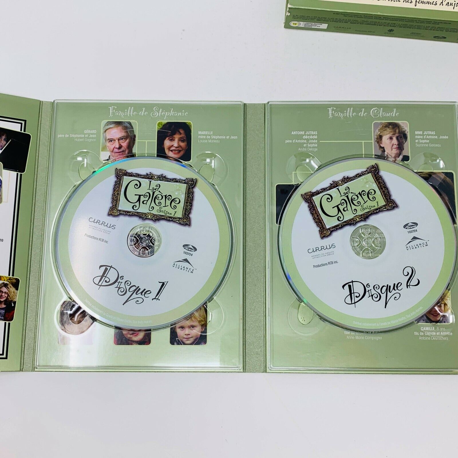 La Galère Saisons #1-2-3 Lot DVD Radio-Canada Télévision Français Hélène Florent