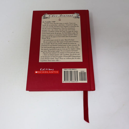 2004 Cher Journal Une Vie à Refaire Mary McDonald Fille de Loyaliste Enfants HC
