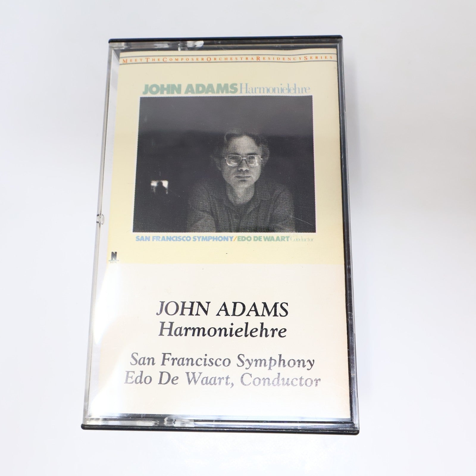 John Adams Harmonielehre Cassette Edo De Waart/San Francisco Symphony Nonesuch