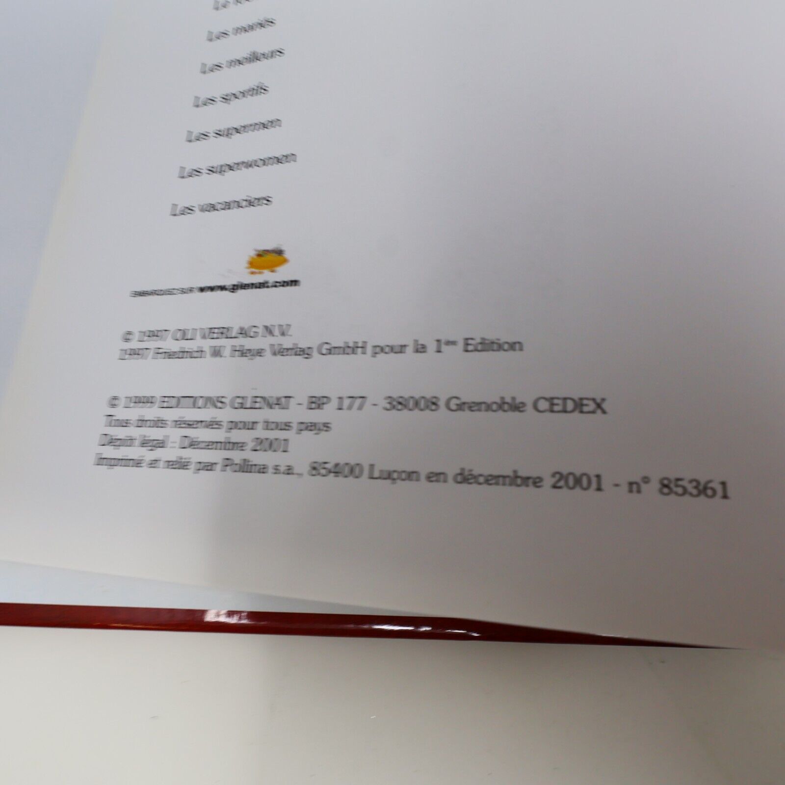 Guillermo Mordillo Lovestory / Livre d'Or Lot 2 Bandes Dessinées Français Glénat