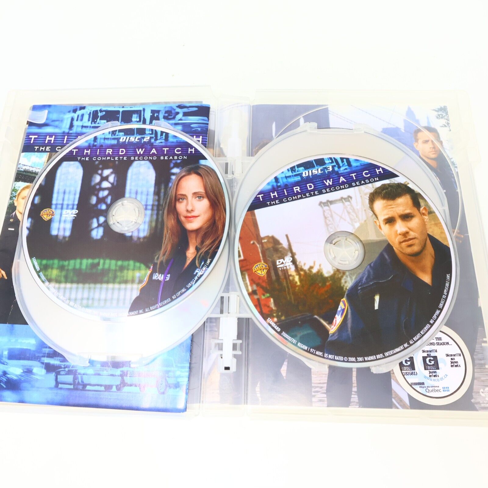 Third Watch The Complete Second Season 2 DVD Tested NTSC Michael Beach Coby Bell