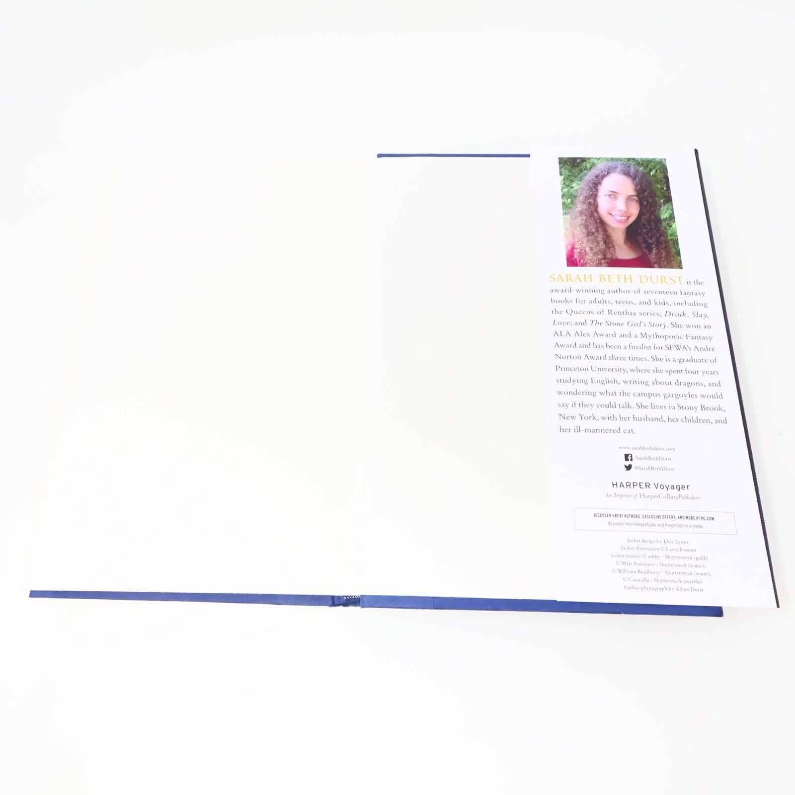 2019 The Deepest Blue Sarah Beth Durst 1st Edition 1st Print Harper Hardcover HC