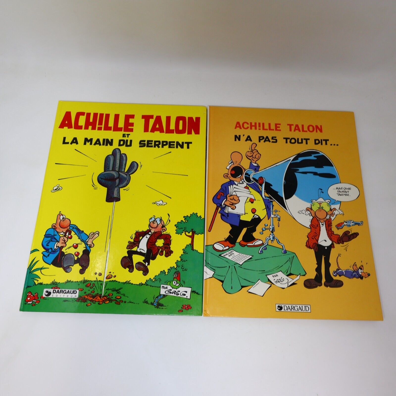 Achille Talon Lot 11 Bandes dessinées Greg Français French Dargaud Hardcover Bd