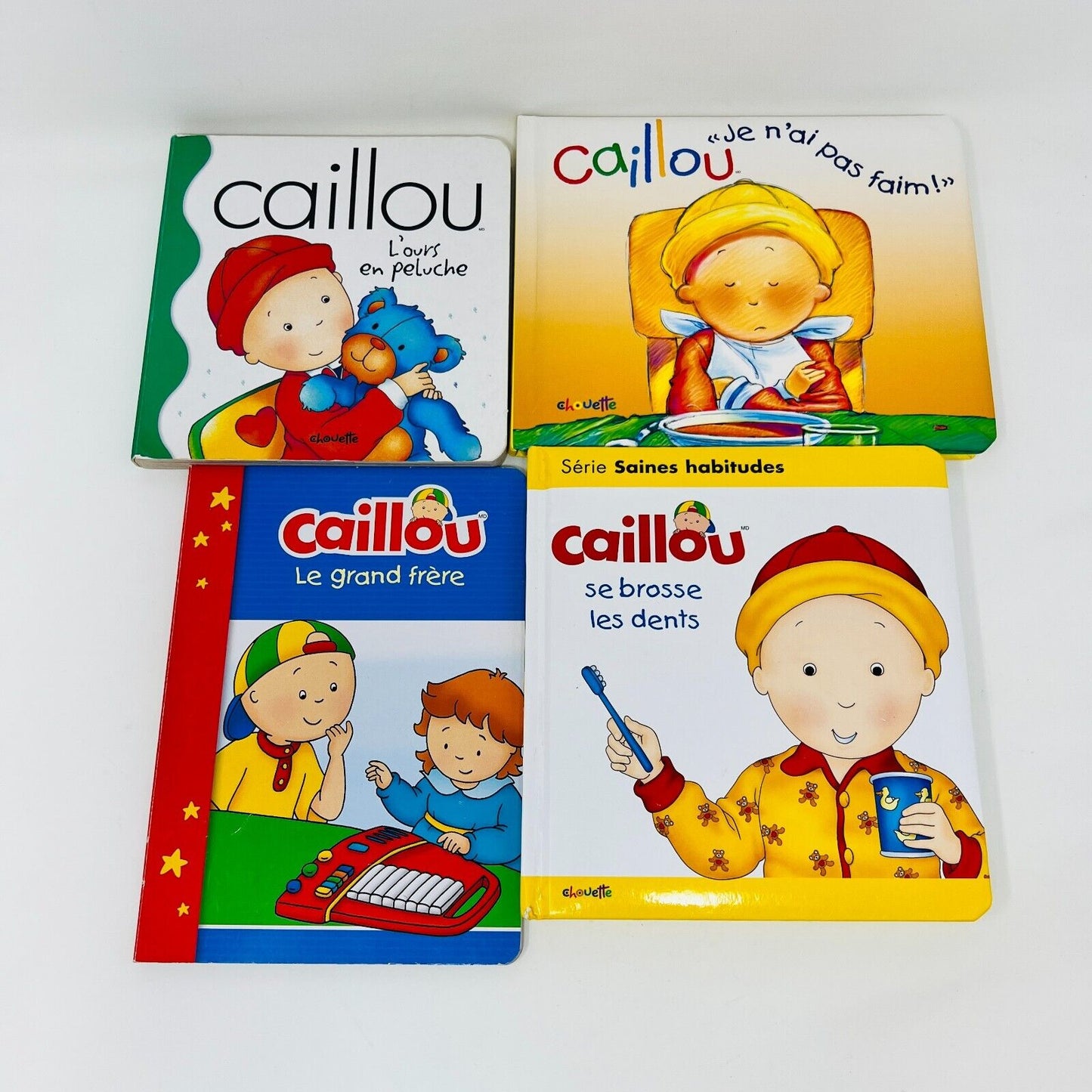 8x Caillou Jeunes Enfants Histoires Français Lot Livres Young Children French