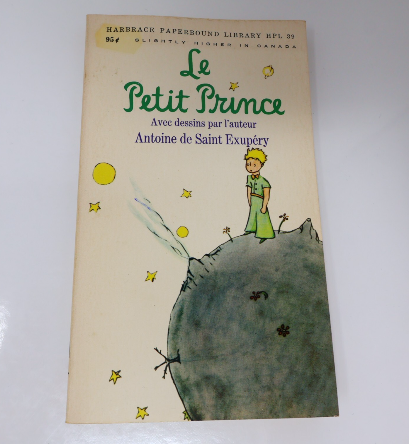 Le Petit Prince Saint Exupéry Harbace Paperbound Library Harcourt 1971 Enfants