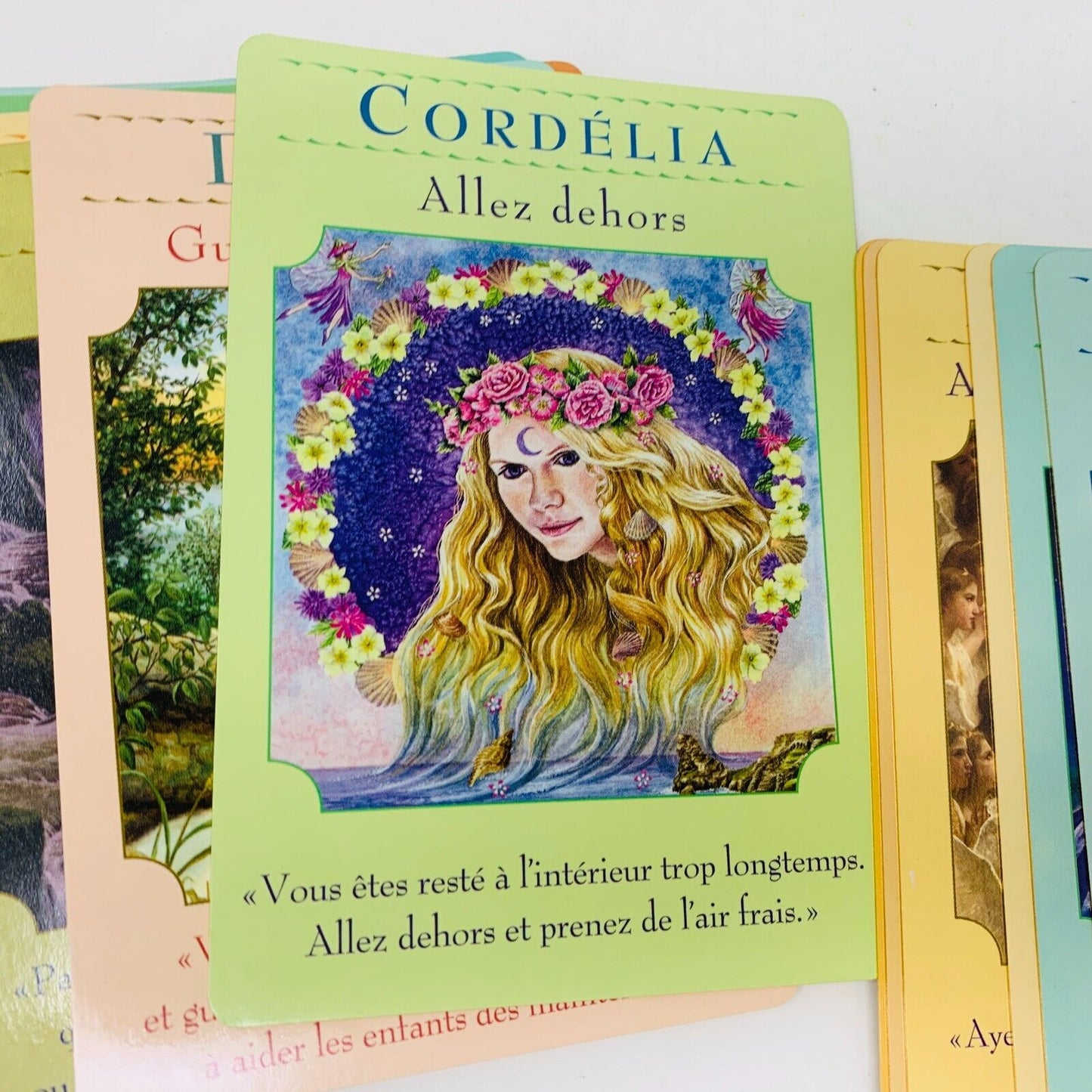 Cartes Oracles des Déesses Complet Ada Doreen Virtue 44 Cartes Guide Divination