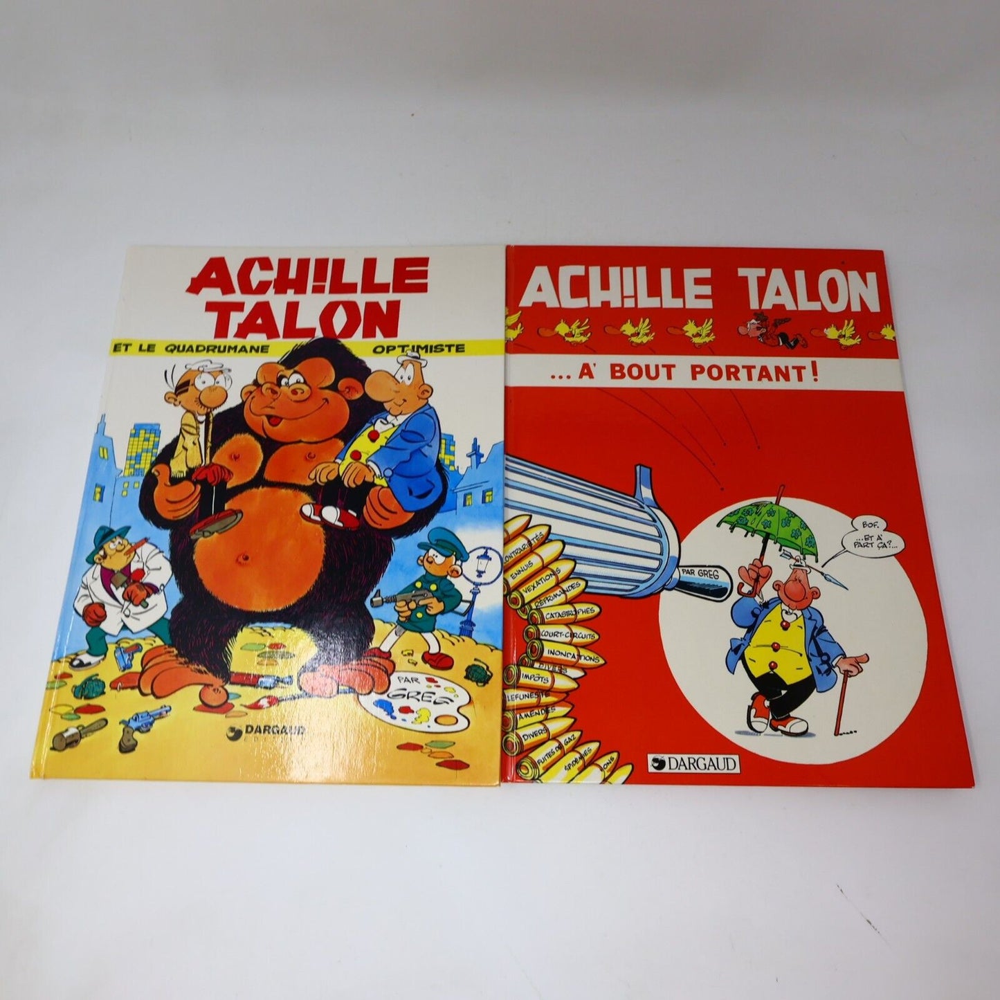 Achille Talon Lot 11 Bandes dessinées Greg Français French Dargaud Hardcover Bd