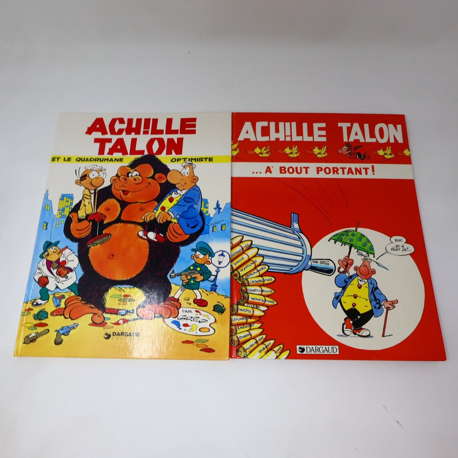 Achille Talon Lot 11 Bandes dessinées Greg Français French Dargaud Hardcover Bd