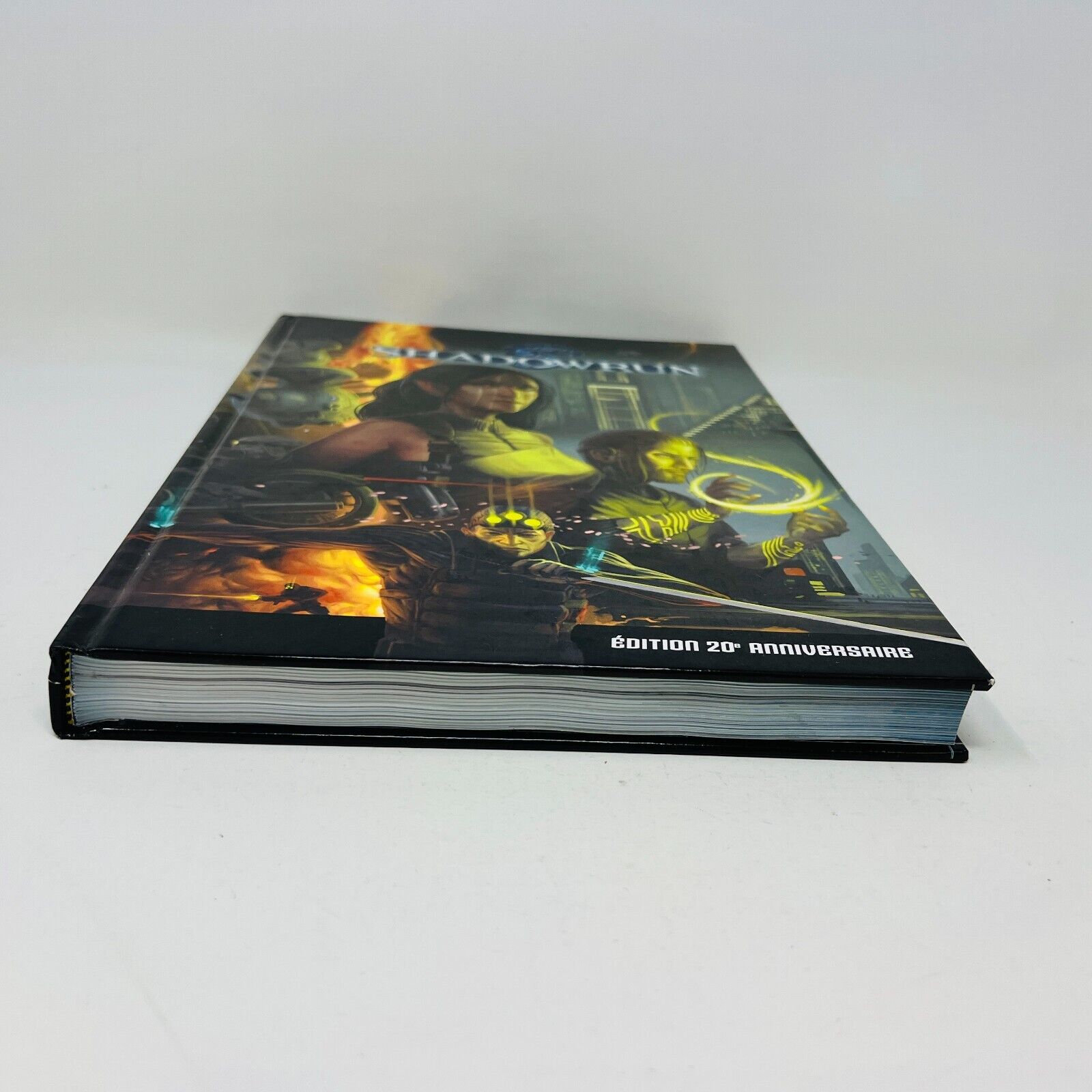 2009 Shadowrun Édition 20ème Anniversaire Livre en Français/French Hardcover RPG