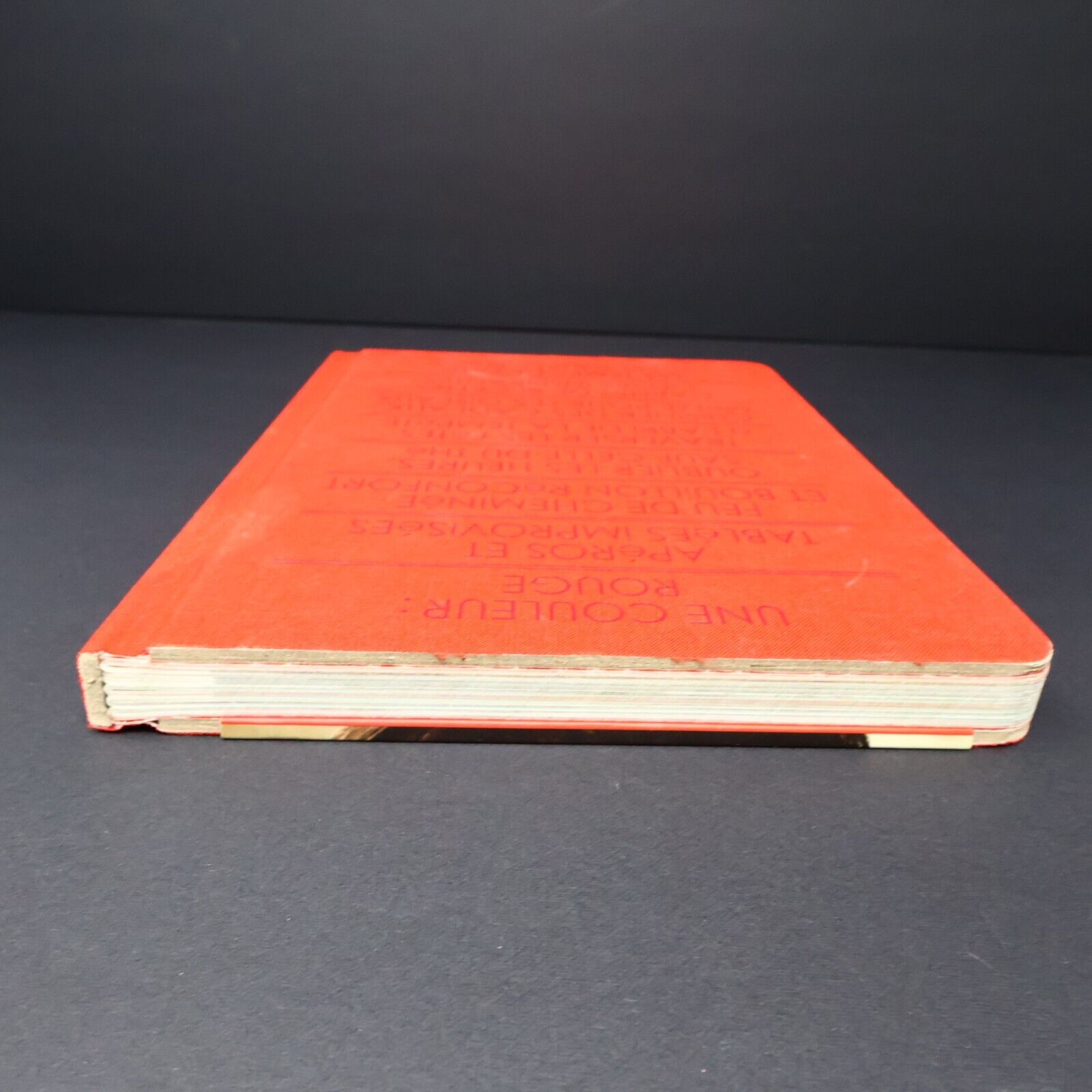 2013 Le Carnet Rouge de Josée Di Stasio Hardcover HC Flammarion Cuisine Recettes