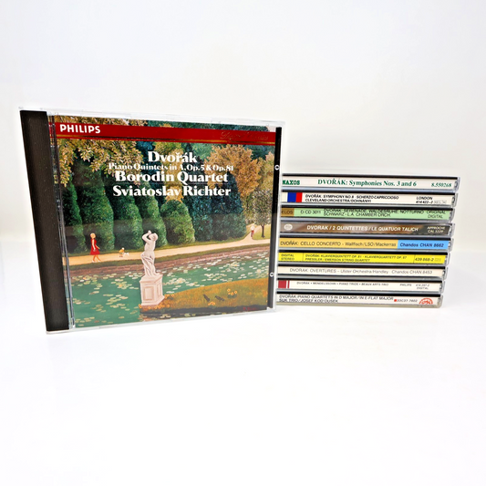 Dvorak 10 CD Lot Piano Quintets/Symphonies 3 6 8/Serenade/Waldesruhe/Overtures