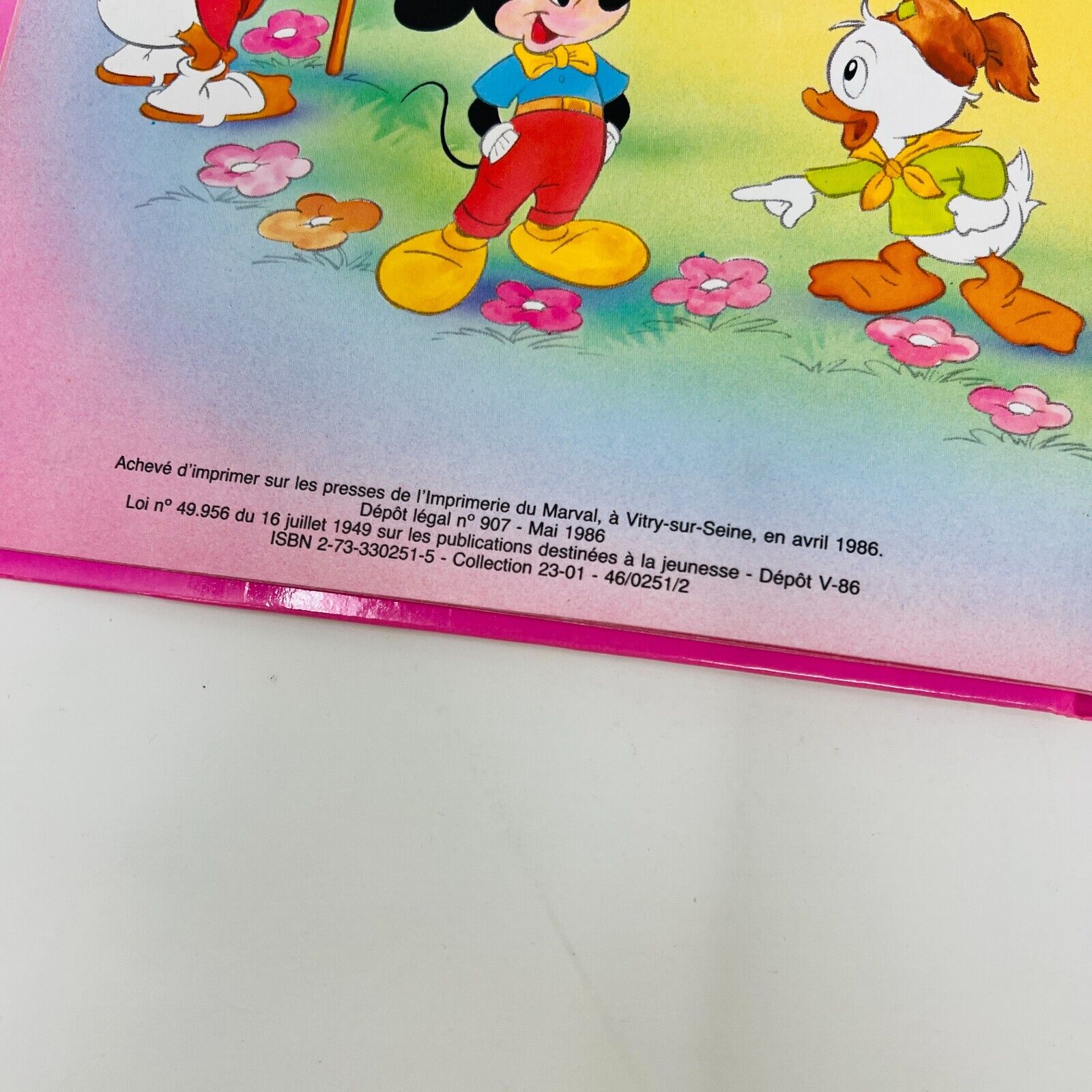 Lot de 5 Mon Livre d'Histoires/D'Images Walt Disney Enfants Français/French 1986
