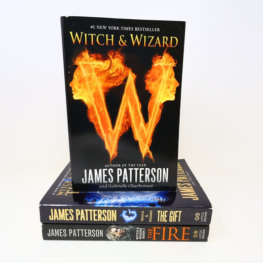 Lot 3 Books Witch & Wizard by James Patterson Little Brown and Company The Gift