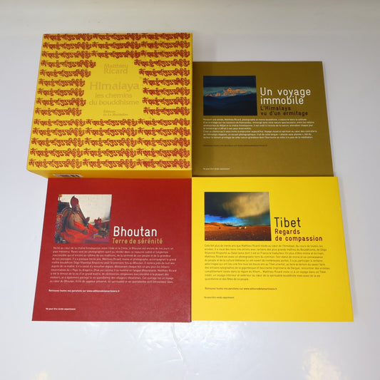 Himalaya les Chemins du Bouddhisme Coffret Matthieu Ricard Martinière 2009 PB