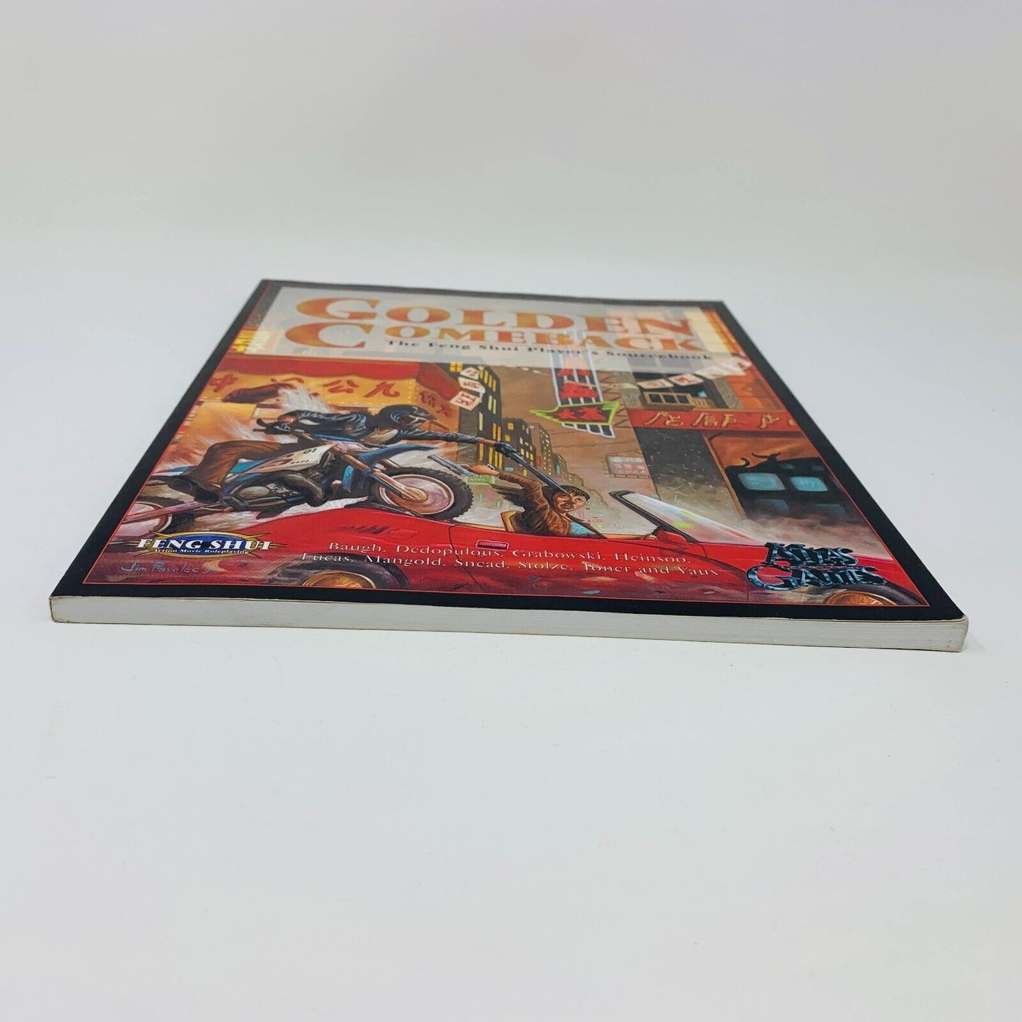 2000 Golden Comeback Feng Shui Players Sourcebook RPG Book Atlas Games AG4002
