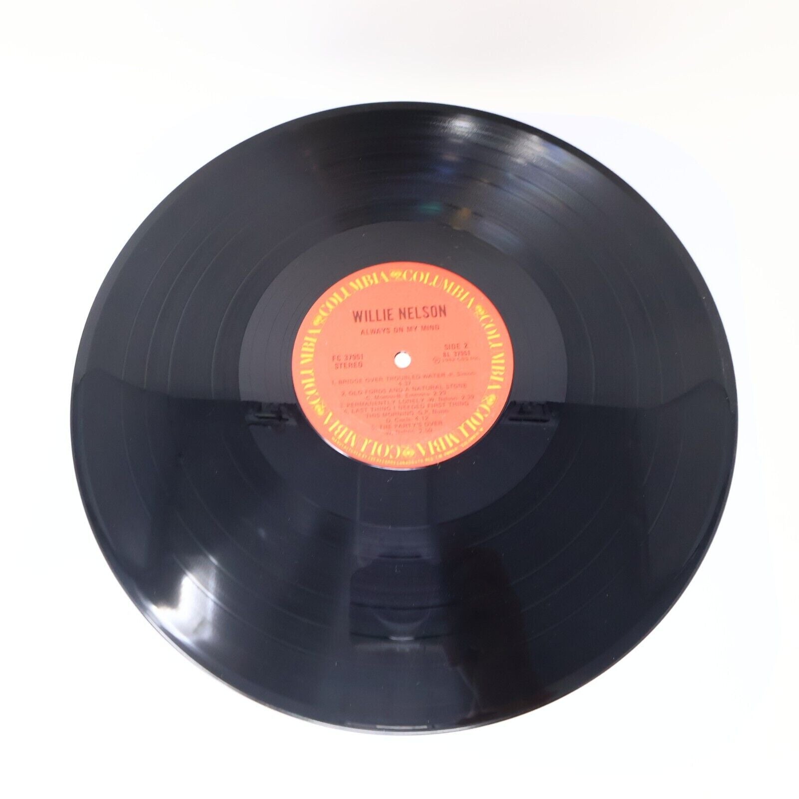 Willie Nelson Always On My Mind LP Record Vinyl 1982 Columbia FC 37951 Canada