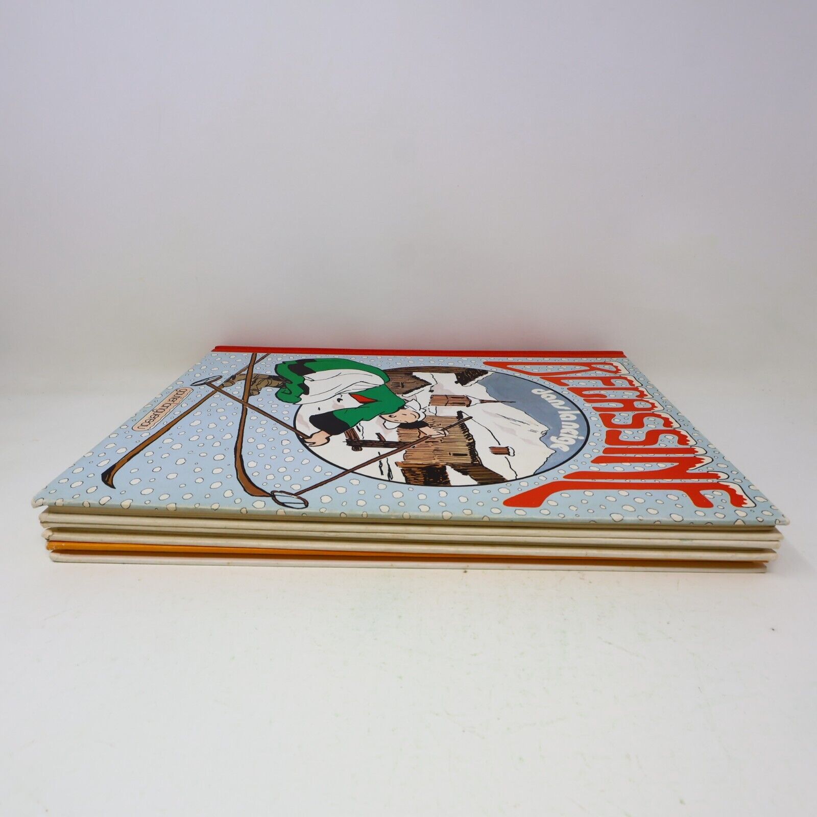 Bécassine Mobilisée Voyage Neige Lot 3 Bandes dessinées Caumery Français 80s HC