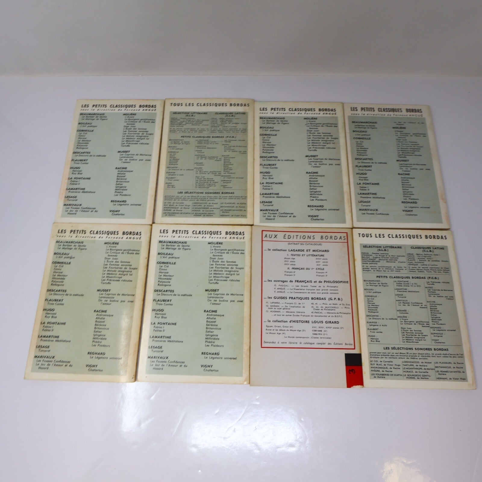 Les Petits Classiques Bordas Lot 29 Livres Littérature Théâtre Phèdre/Cid/Avare