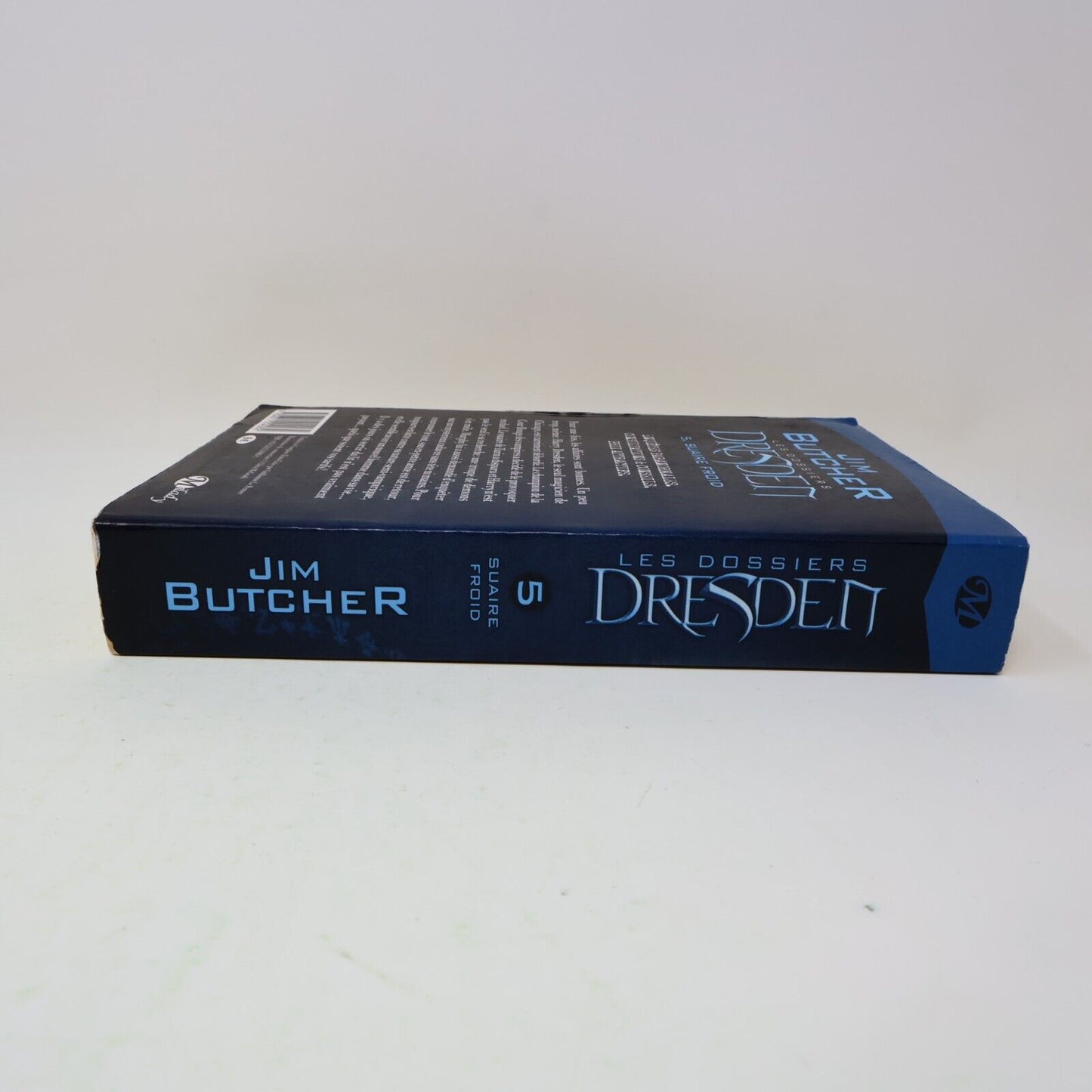 2010 Les Dossiers Dresden #5 Suaire Froid de Jim Butcher Milady Français Livre