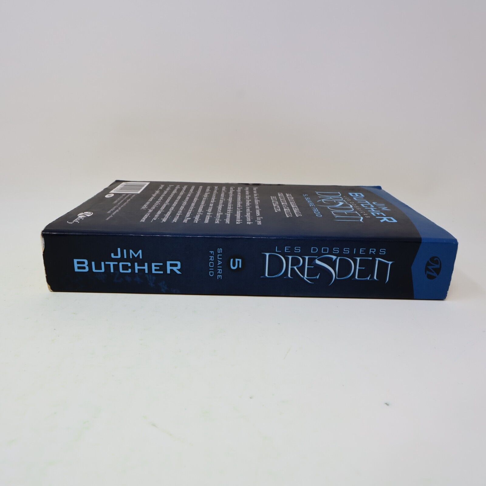 2010 Les Dossiers Dresden #5 Suaire Froid de Jim Butcher Milady Français Livre