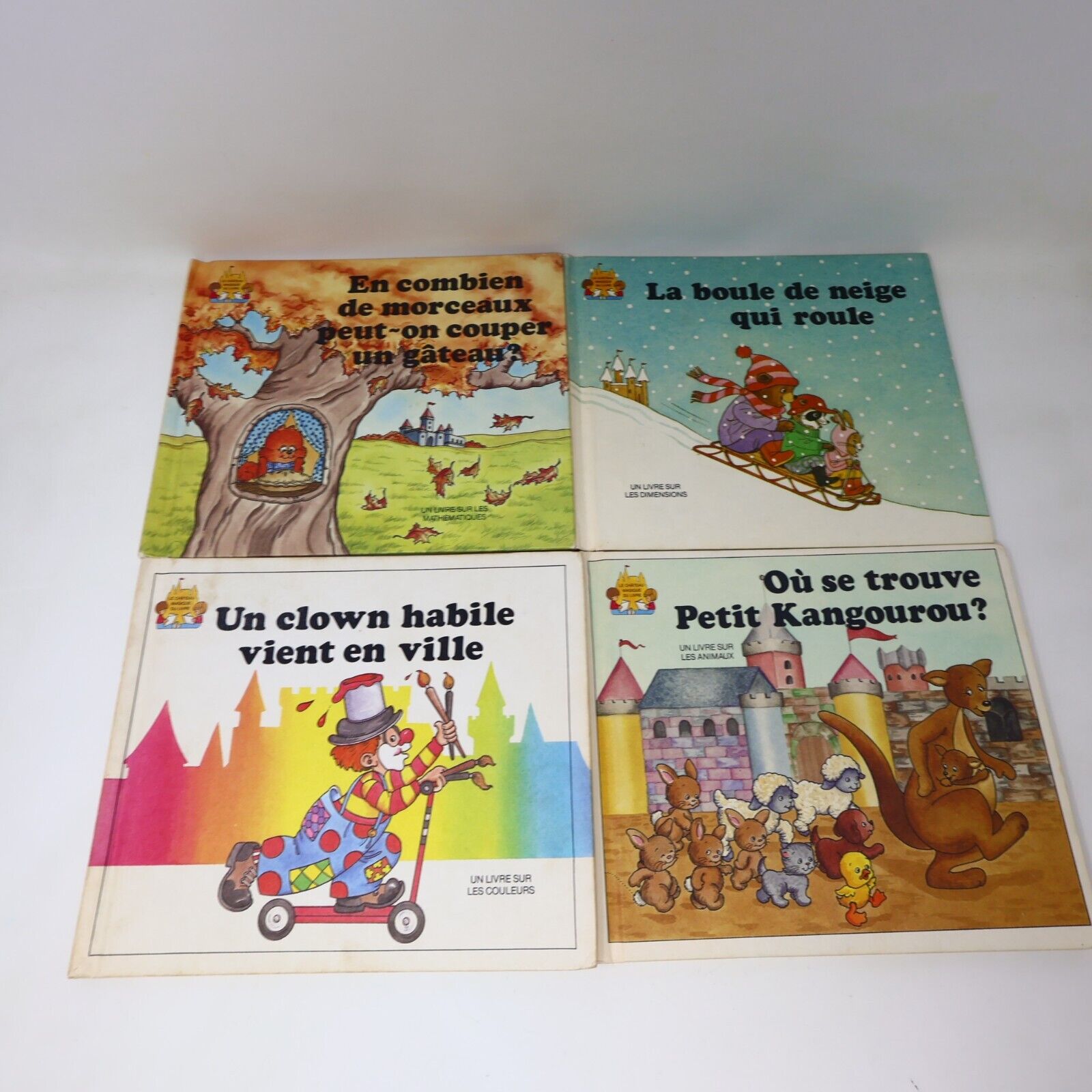 Lot 18 Jane Belk Moncure Le Château Magique du Livre Livres Enfants Grolier 90s
