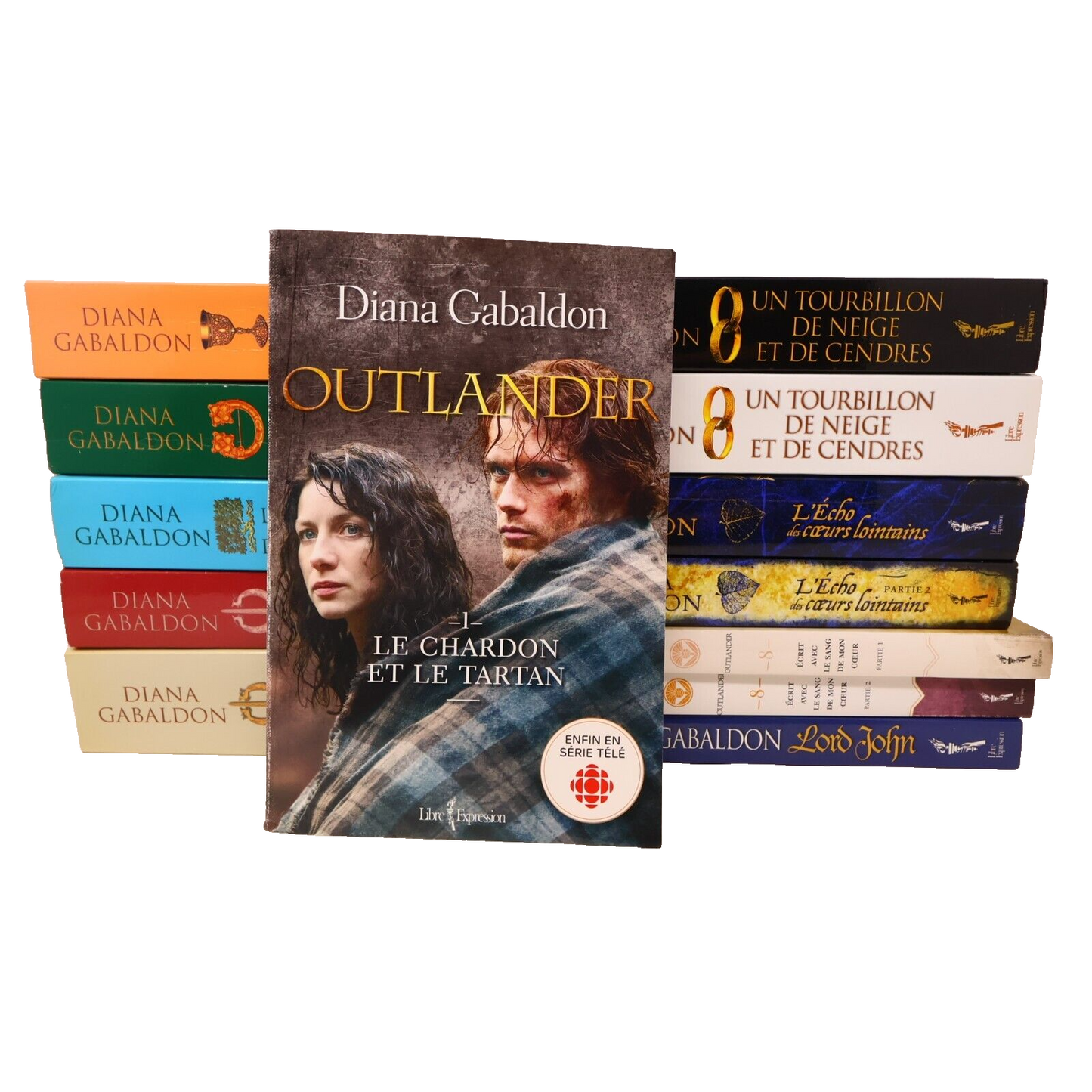 Le Chardon et le Tartan Outlander Lot 13 Livres Diana Gabaldon Français French