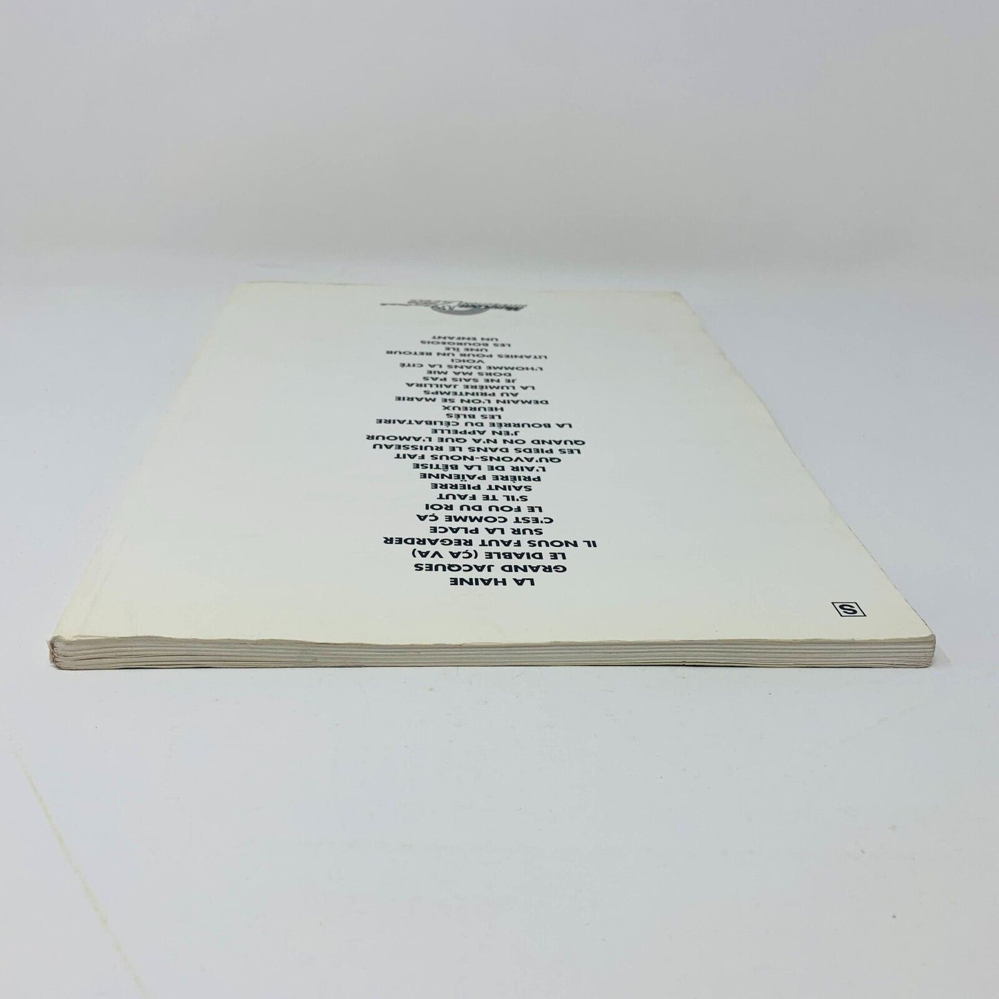 1992 Jacques Brel 29 Succès Songbook Partitions Piano MCA Caravelle Music France