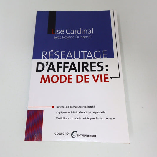 2004 Réseautage d'Affaires Mode de Vie Lise Cardinal Roxanne Duhamel Gestion PB