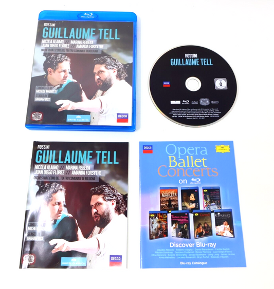 Rossini Guillaume Tell Blu-ray 2015 Tested Teatro Comunale Di Bologna Mariotti