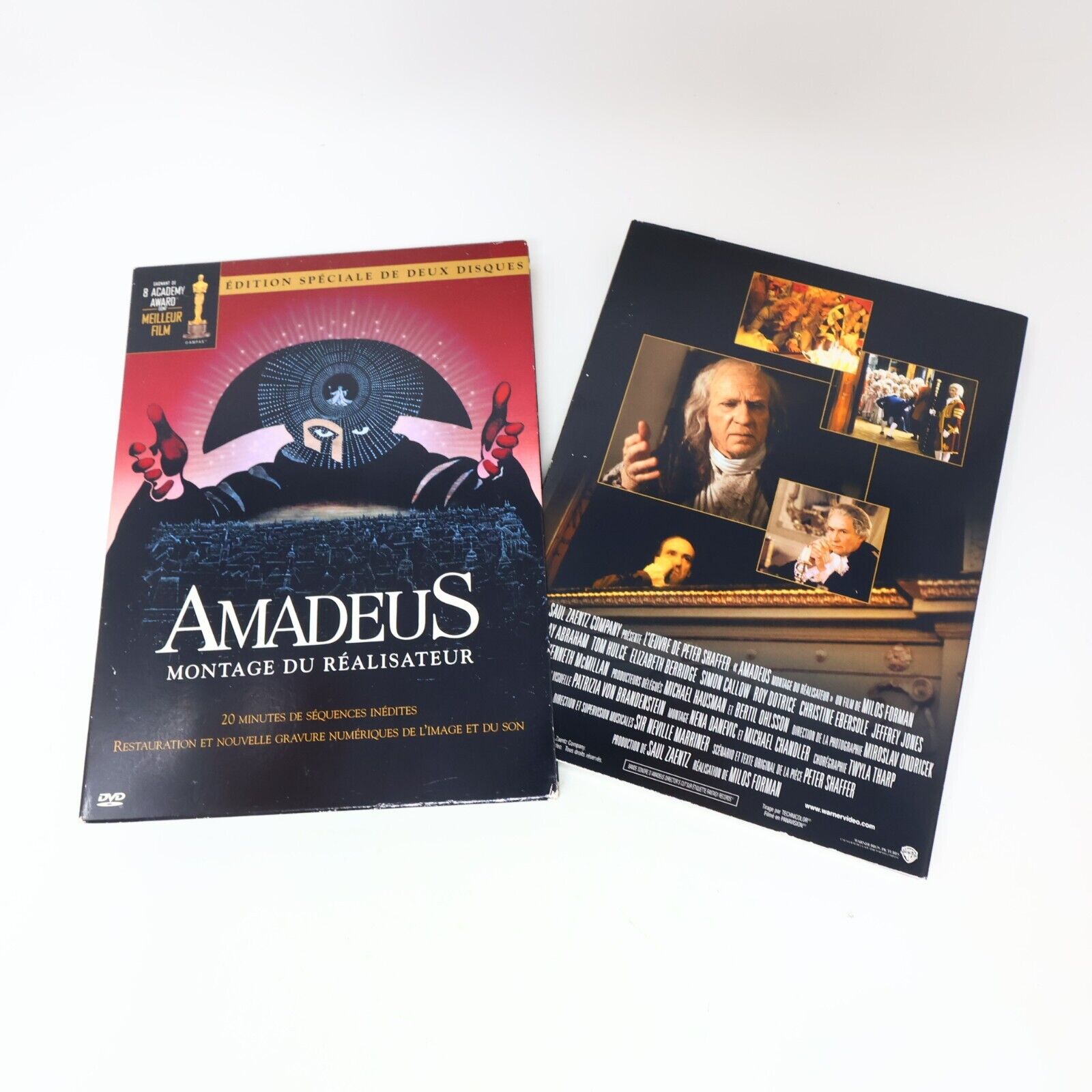 Amadeus Montage du Réalisateur DVD Français NTSC Testé Milos Forman Tom Hulce