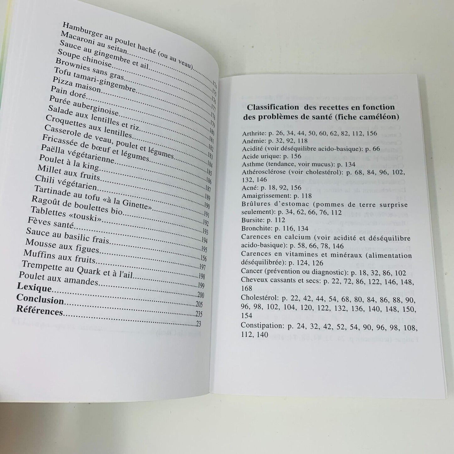 1997 L'Alimentation Caméléon Les Nutraceutiques Recettes Cuisine Johanne Verdon