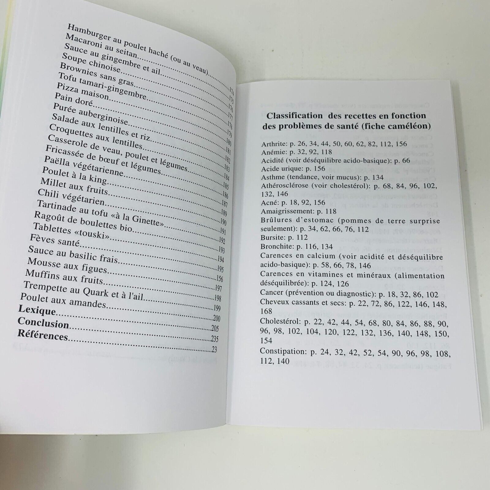 1997 L'Alimentation Caméléon Les Nutraceutiques Recettes Cuisine Johanne Verdon