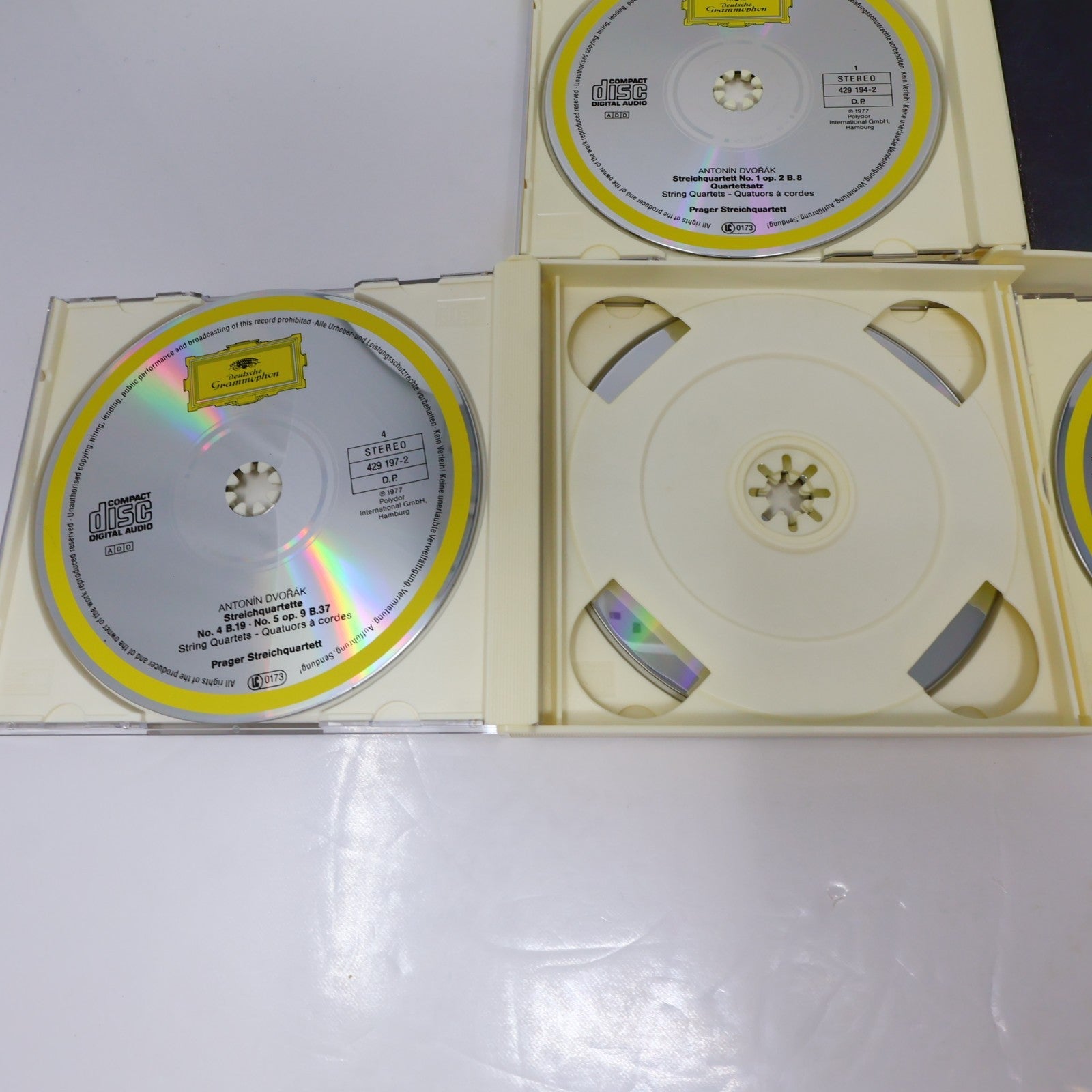 Antonín Dvořák The String Quartets/Die Streichquartette Boxset CD 429 193-2