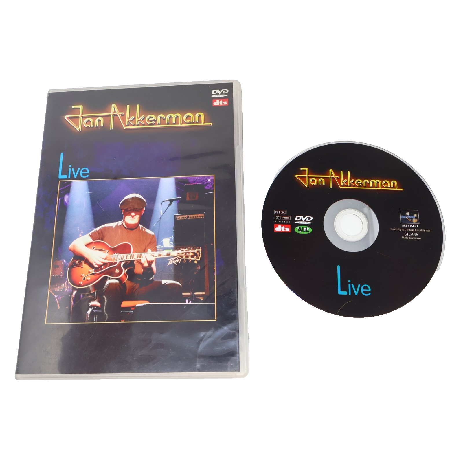 Jan Akkerman Live DVD NTSC Tested Streetwalker/My Pleasure/Tommy/Central Station