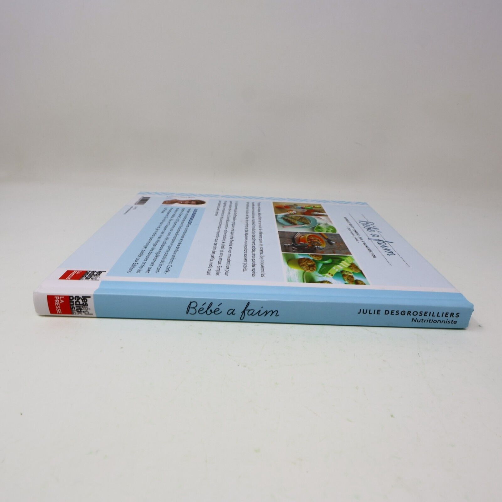 2015 Bébé a Faim Julie Desgroseillers Alimentation Enfant La Presse Français HC