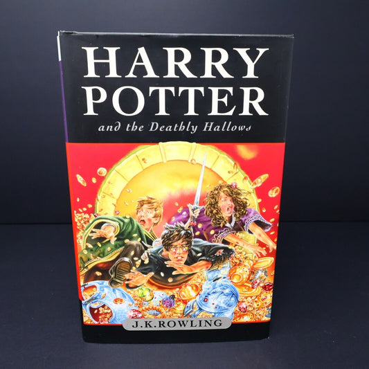 2007 Harry Potter and the Deathly Hallows by J. K. Rowling 1st Print Hardcover