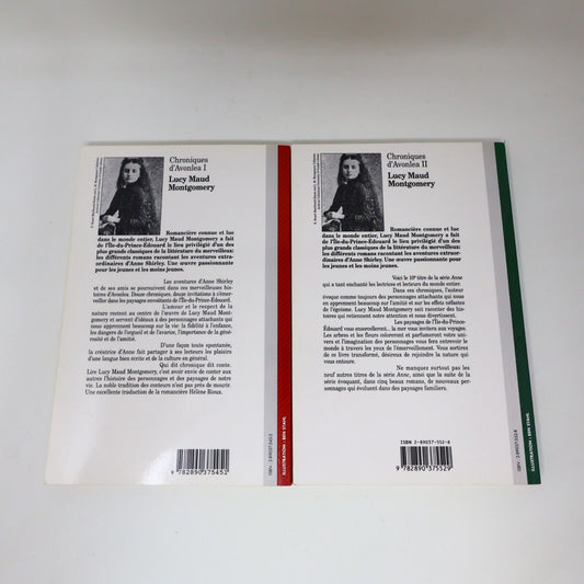 Lot 2 Livres Chroniques d'Avonlea #1-2 de Lucy Maud Montgomery Québec Amérique