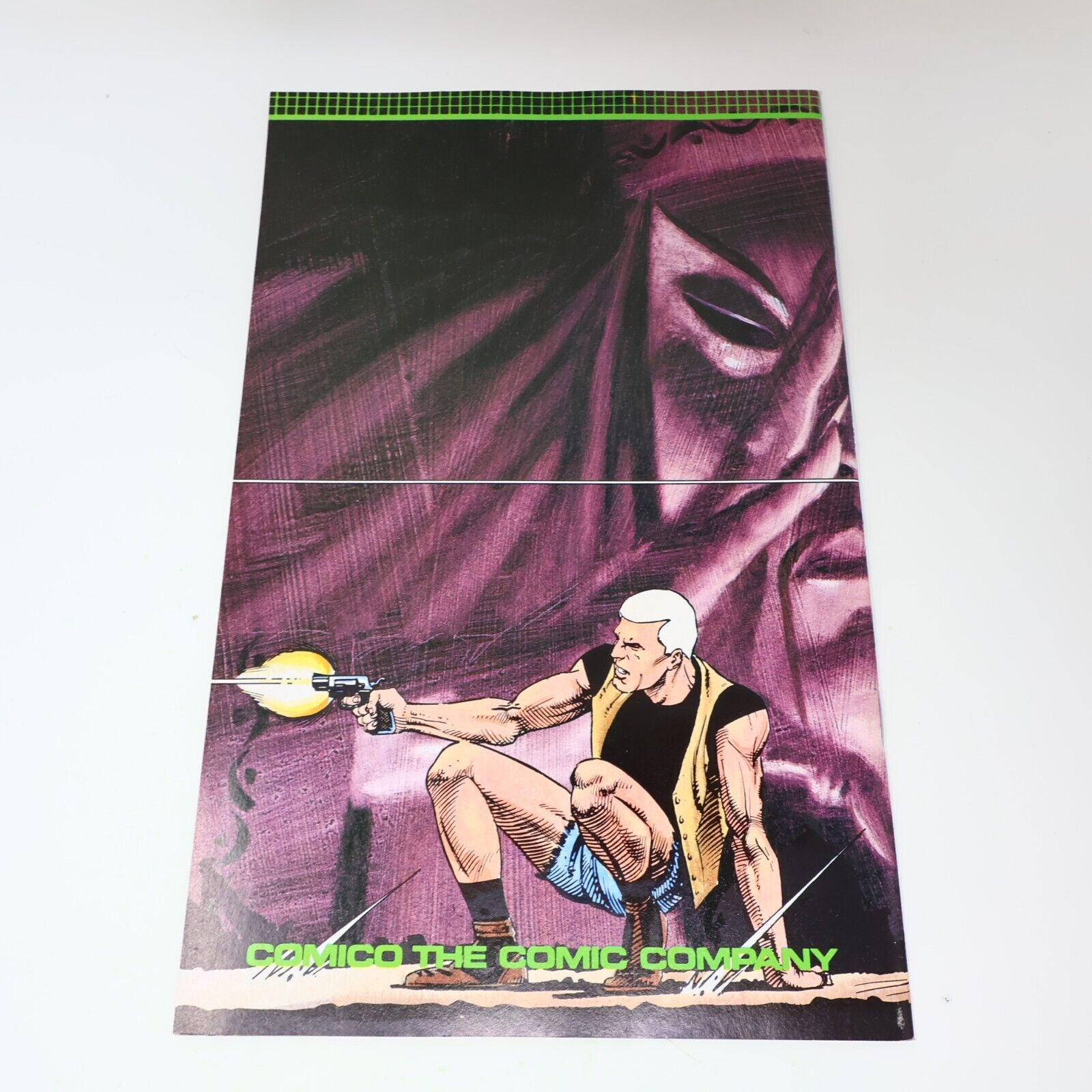 1988 Jezebel Jade #3 Adam Kubert Comico Part of Collector's Series 1980s
