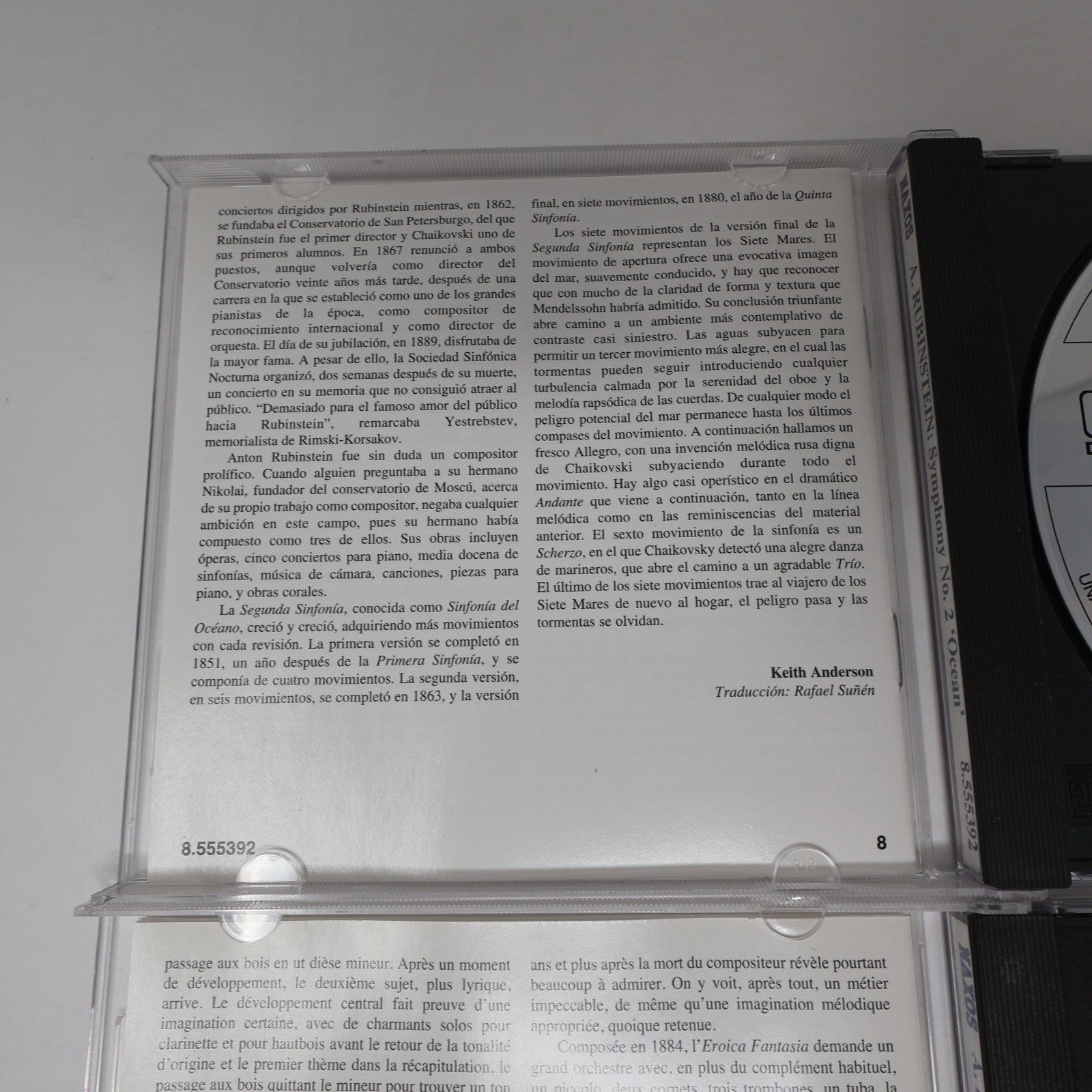 Anton Rubinstein Symphonies 2-3 Ocean/Eroica Fantasia/Piano Concertos 3 CD Lot