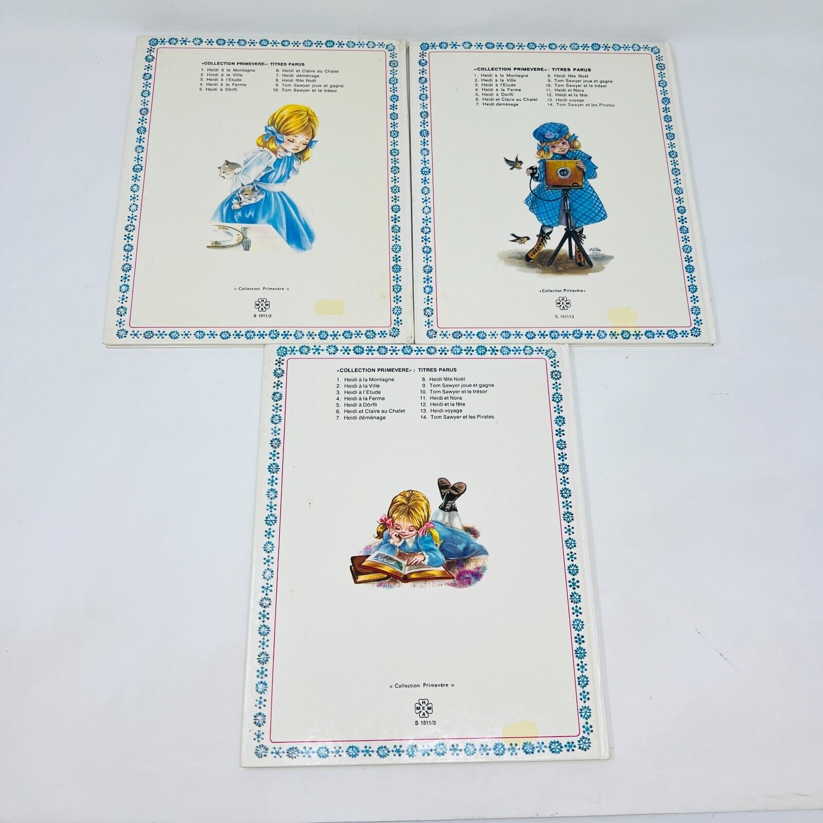 Lot 19 Livres Enfants Vintages Français French Children Bundle Candy Cités d'Or