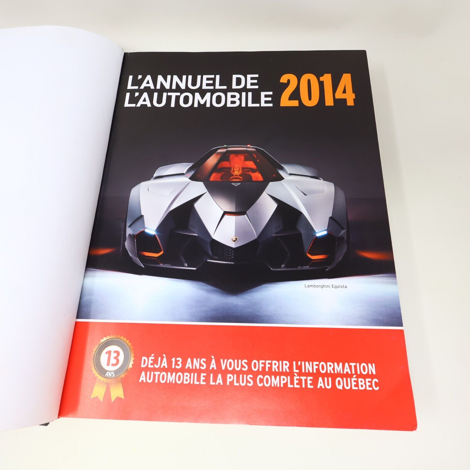 L'Annuel de l'Automobile 2014 Français Hardcover Livre 2010s Chars Autos French