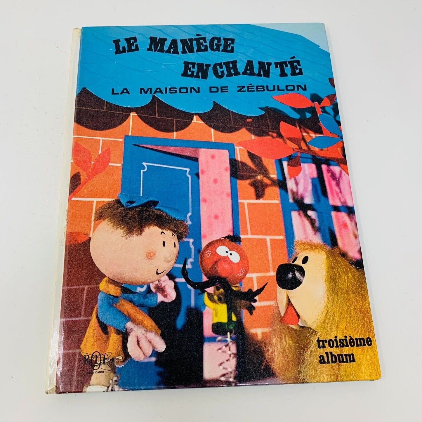 4x Le Manège Enchanté ORTF Album Série Enfant Télévision Pollux Français 1965-66