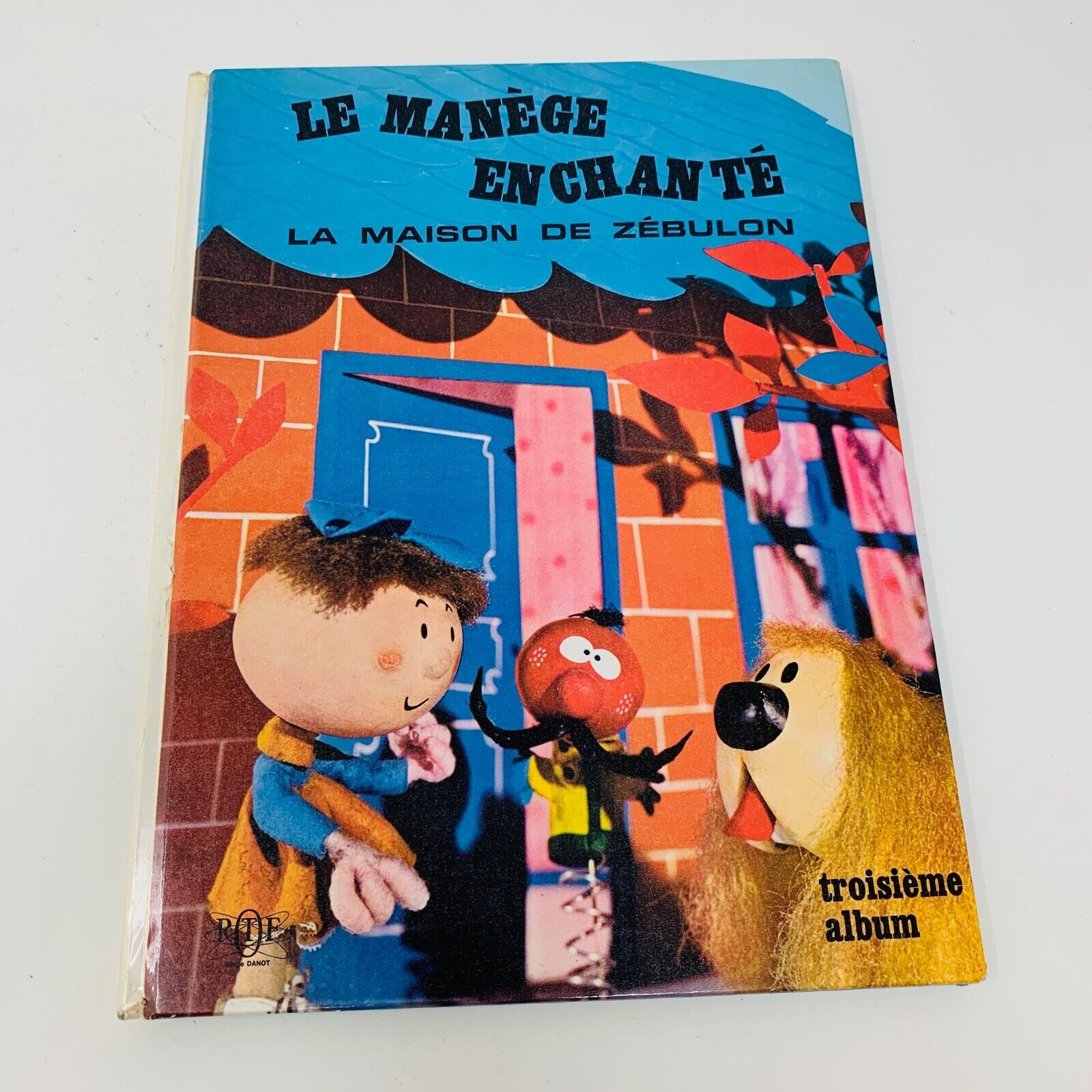 4x Le Manège Enchanté ORTF Album Série Enfant Télévision Pollux Français 1965-66