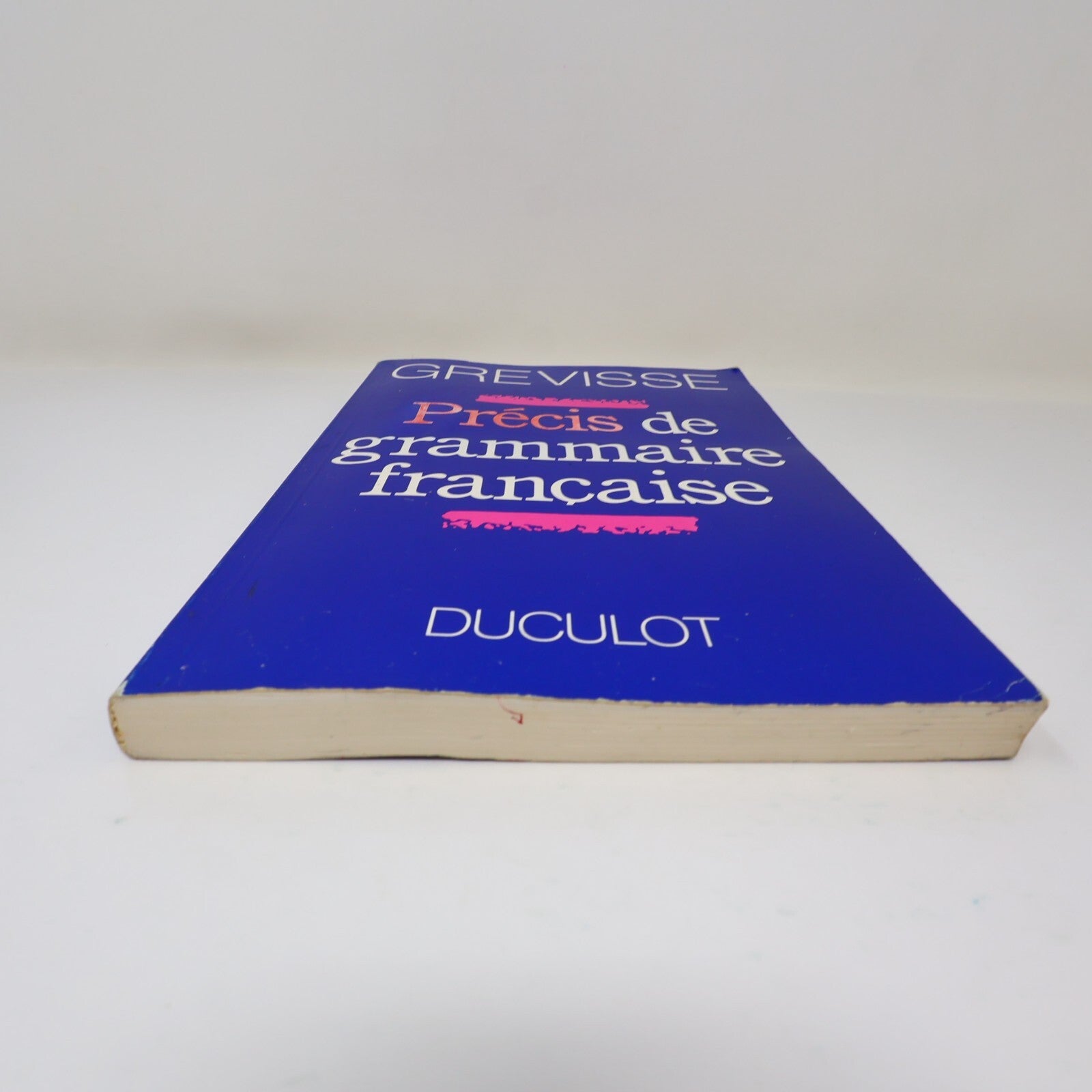 Précis de Grammaire Française Maurice Grevisse Duculot 1987 PB French Éducation